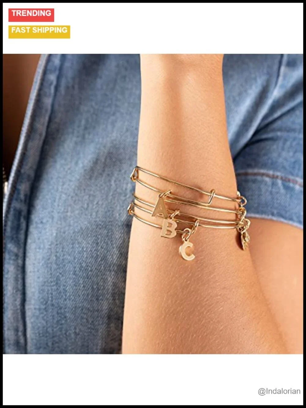 Alex and Ani Expandable Bangle Letter A Shiny Finish Nickel-Free
